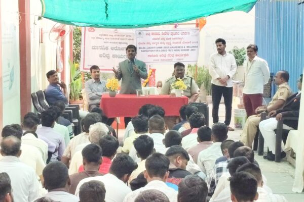 ಜೈಲಿನಿಂದ ಹೊರಬಂದ ಮೇಲೆ ಒಳ್ಳೆಯ ನಾಗರಿಕರಾಗಿ ಬಾಳಿರಿ: ನ್ಯಾಯಾಧೀಶ ಮರಿಯಪ್ಪ ಸಲಹೆ