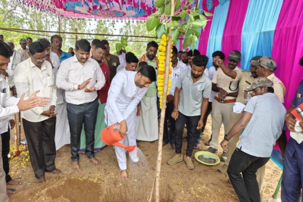ಕಾಳೆಬೆಳಗುಂದಿಯಲ್ಲಿ ₹2 ಕೋಟಿ ವೆಚ್ಚದ ಟ್ರೀ ಪಾರ್ಕ್ ನಿರ್ಮಾಣಕ್ಕೆ ಚಾಲನೆ; ಜನರಿಗೆ ವಿರಾಮದ ತಾಣವಾಗಲಿದೆ: ಶಾಸಕ ಕಂದಕೂರ