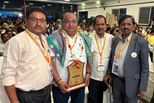 ಜಿಲ್ಲಾ ಹಿರಿಯ ತೆರಿಗೆ ಸಲಹೆಗಾರ ಪ್ರವೀಣ್ ಕುಮಾರ್ ವಿಭೂತಿಗೆ ಸನ್ಮಾನ.
