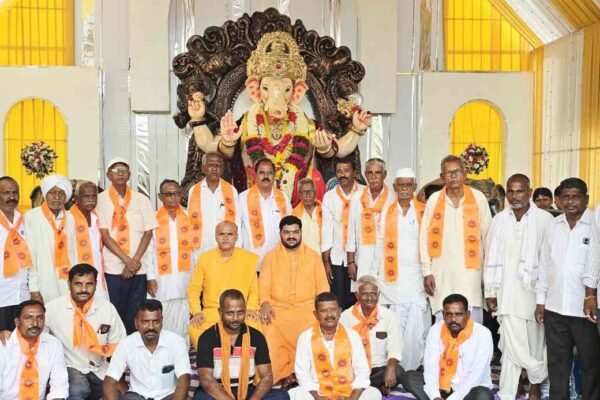 ದೋರನಹಳ್ಳಿಯಲ್ಲಿ ಹಿಂದೂ ಮಹಾ ಗಣಪತಿ ವಿಸರ್ಜನಾ ಶೋಭಾಯಾತ್ರೆ: ಸಾವಿರಾರು ಭಕ್ತರ ಭಾಗಿ